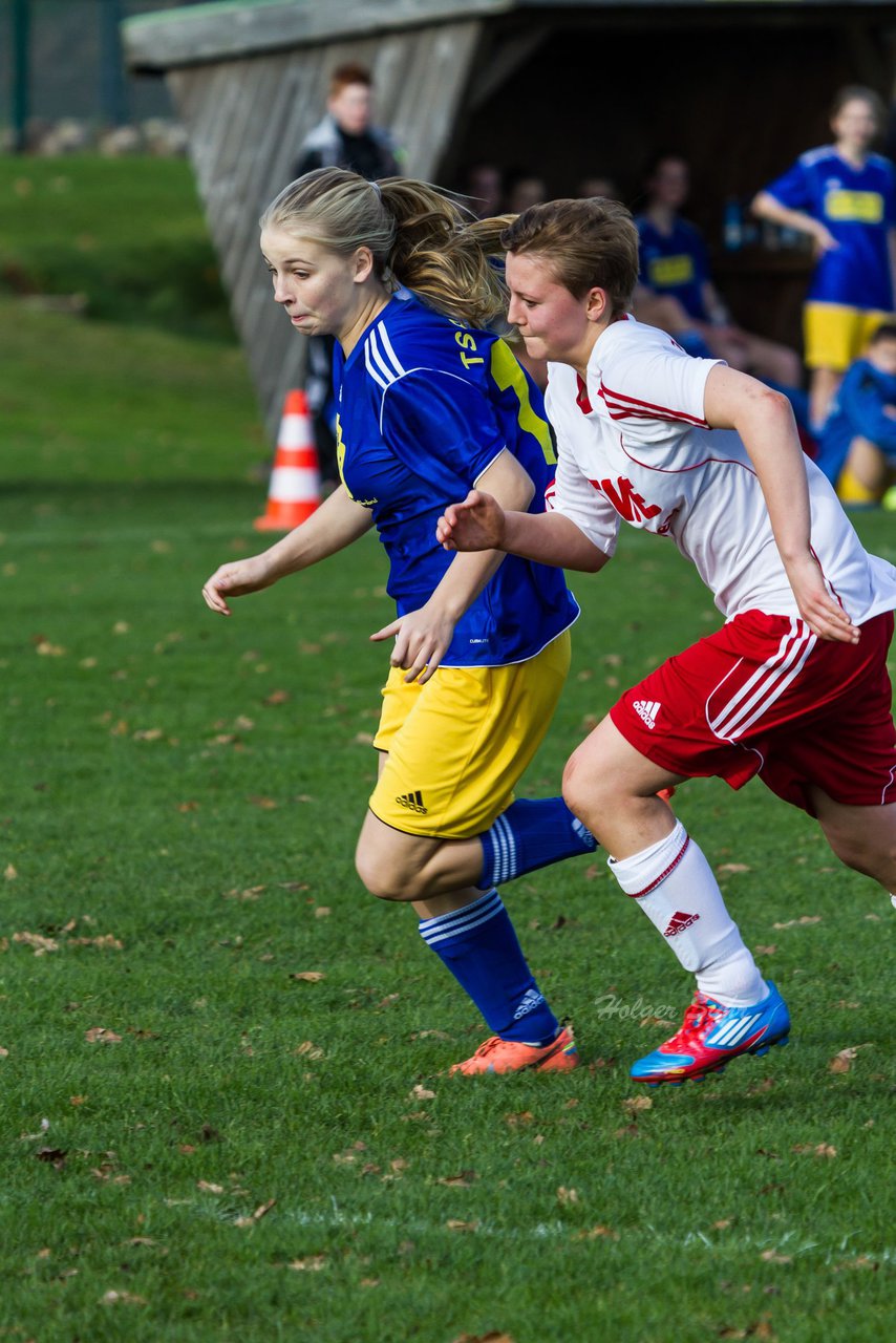 Bild 153 - B-Juniorinnen TSV Gnutz o.W. - TuS Tensfeld : Ergebnis: 3:2